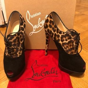 Miss Poppins Lace-Up Platform Bootie